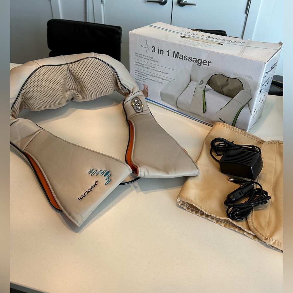BackPlus 3-in-1 Neck Shoulder Back Massager